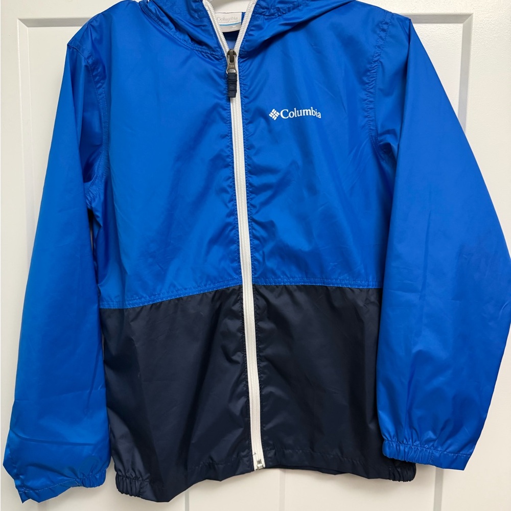 Columbia Vibrant Blue Windbreaker
